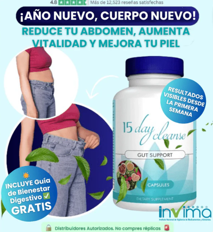 🌟 Detox Reto 15 Días 🌿