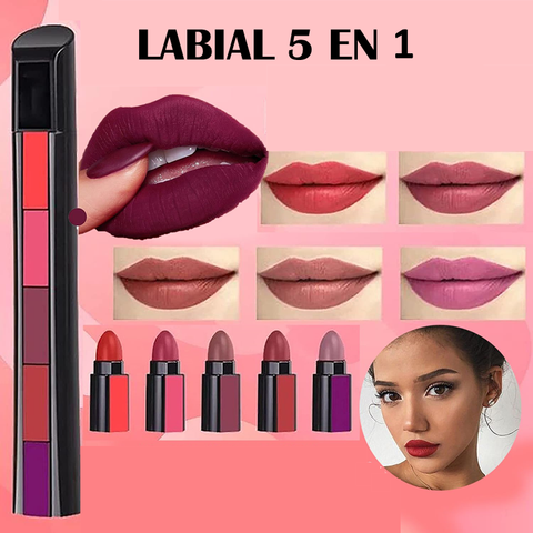 LABIAL 5 EN 1 - Tiendaclaos